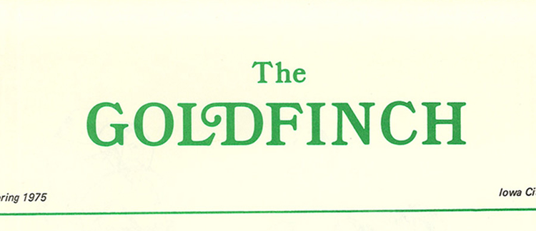The Goldfinch, Spring 1975