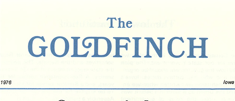 The Goldfinch, Spring 1976